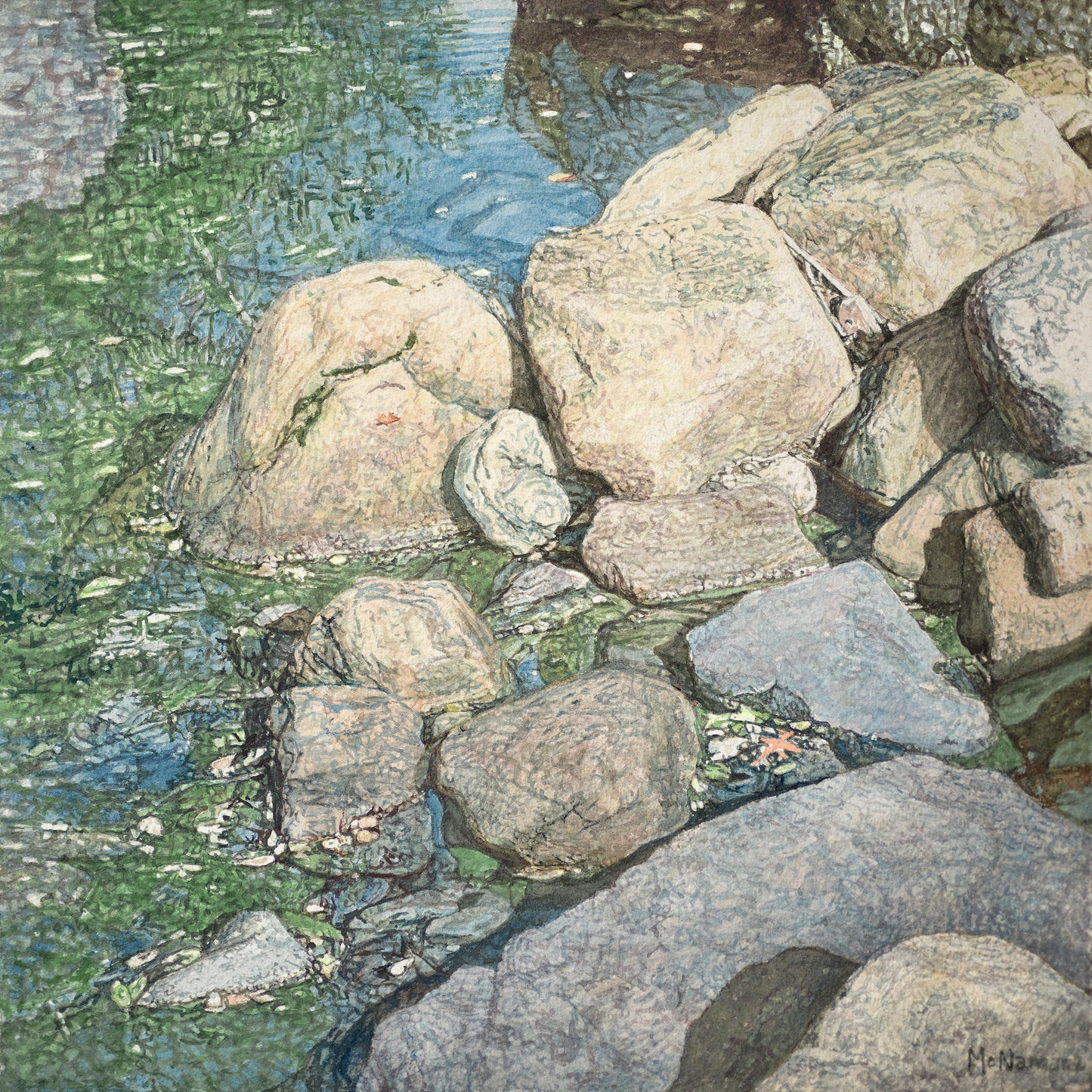 Rocks Beside the River