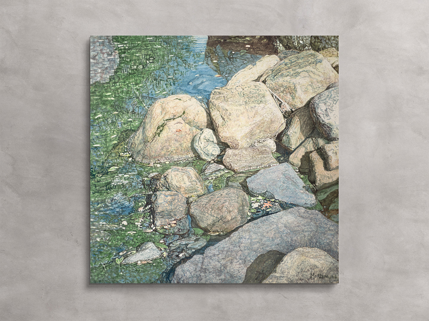 Rocks Beside the River