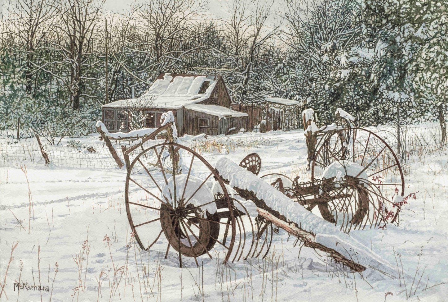 Hay Rake, Late Afternoon