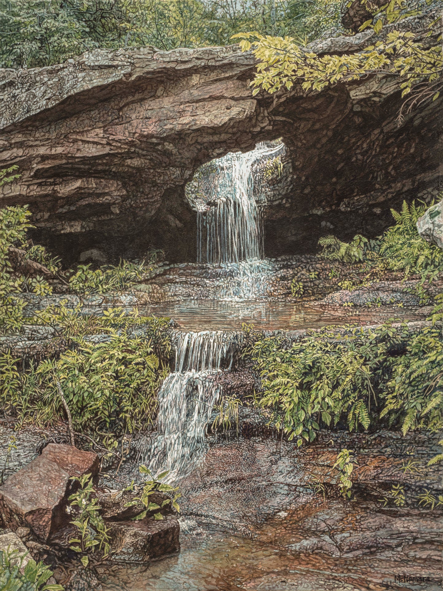 Hole in the Rock Falls