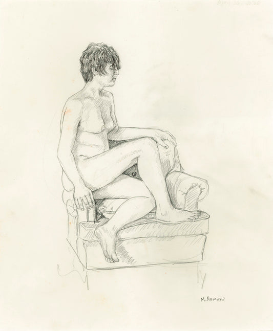 Model on Chair