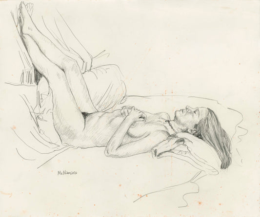 Reclining Nude with Necklace